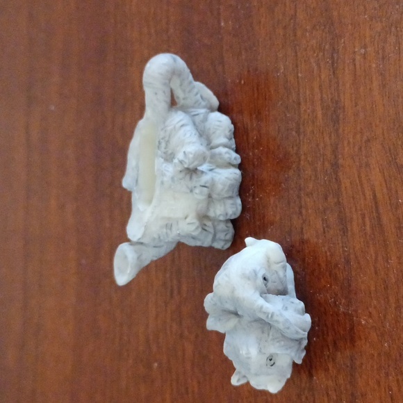 Vintage Miniature Noah's Ark Resin Tea Set - 11 Piece - Picture 8 of 16